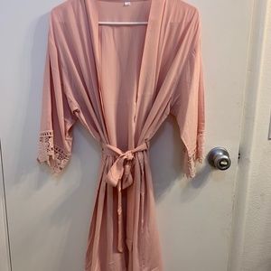 Gorgeous pink summer robe